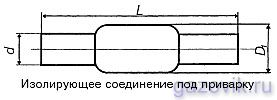 Изолирующее соединение под приварку