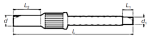 Переход ПЭ/сталь SDR 11 PE 100 PN 6