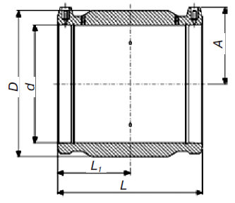 Mуфта ГАЗ 450104 90&ndash;400 мм